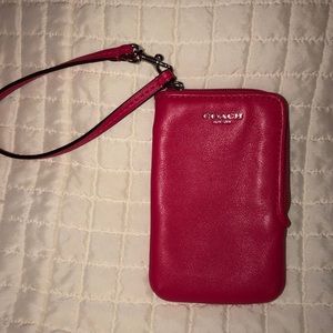 Coach wristlet